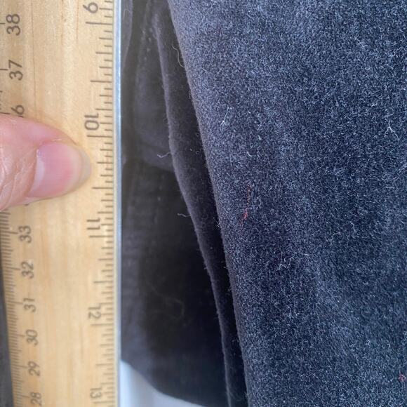 J. Jill Pants Women’s 16 Black Velvet Goth Whitchy Straight Leg Classic - Picture 6 of 8